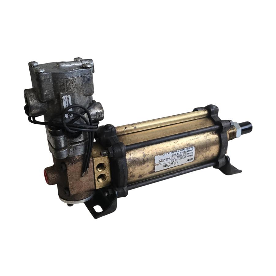 Used PARKER SCHRADER BELLOWS B80132027 115/60 4.000 - B80132027-11560X0400 AIR MOTOR