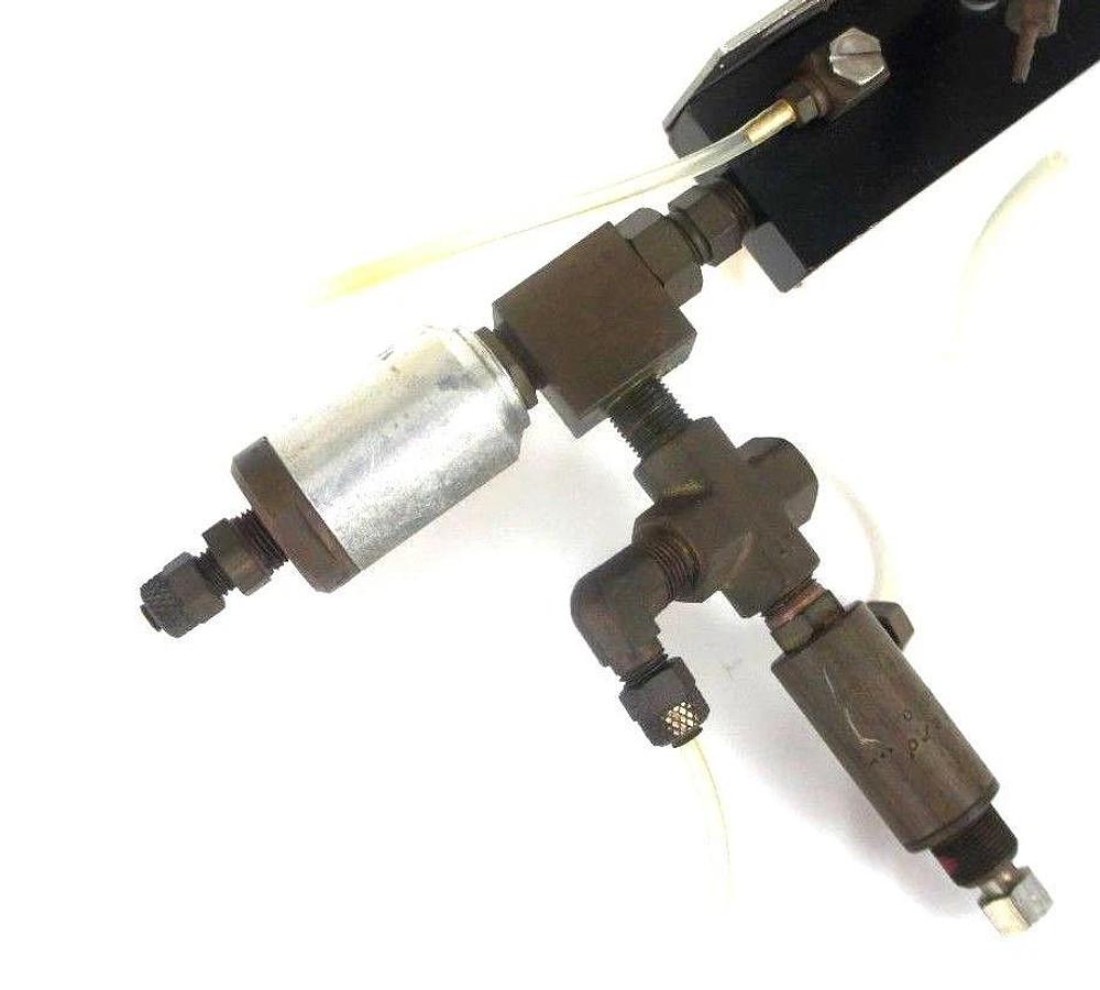 Used VIDEOJET 203808 FILTER ASSEMBLY FOR INKJET 200PSIG MAX PRESSURE 1/4" NPT