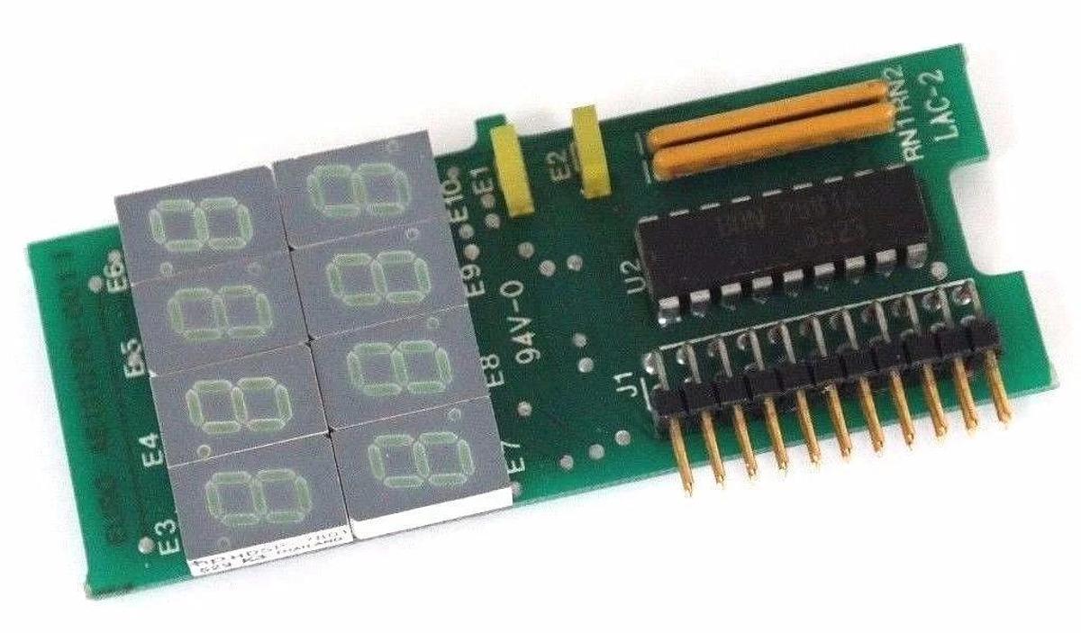 Used EUROTHERM AE131270-0011 PC BOARD LED DISPLAY AE1312700011