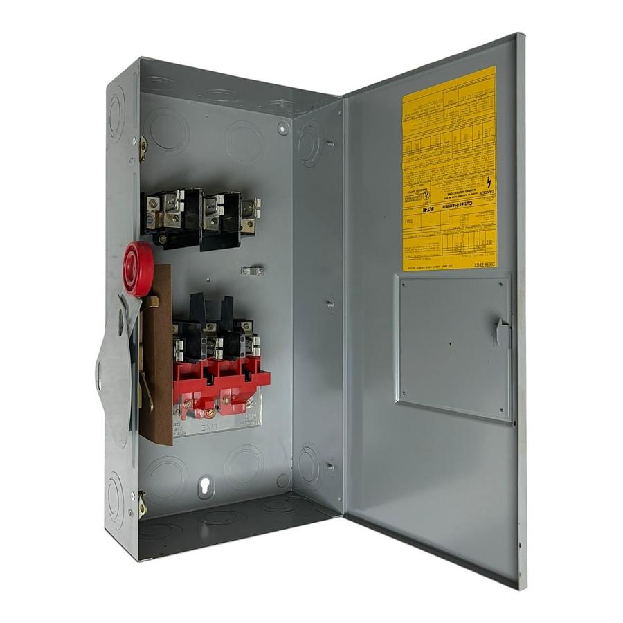 Used New Eaton Cutler-Hammer DH363FGK Safety Switch 100A 600V 3P Fusible