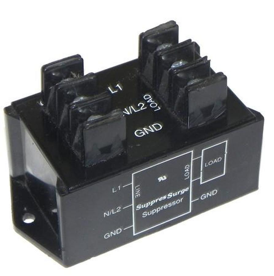 Used SUPPRESSURGE 587B151 AC POWERLINE PROTECTOR 15AMPS 120VAC 50/60HZ