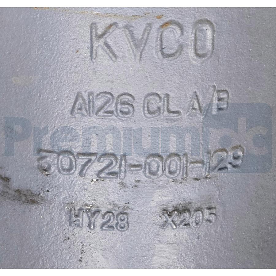 Used Kunkle 6252 Steam Safety Relief Valve 6"x8" Set @ 35PSI 29239LB/H 6252KQP01-LS