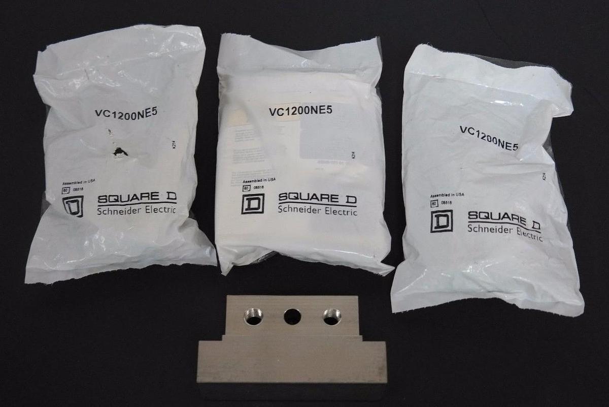 Used NEW SQUARE D VC1200NE5 AI COMPRESSION LUG KIT