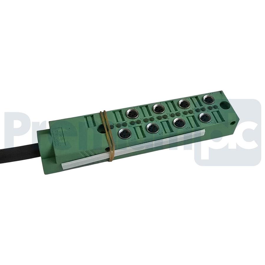 Phoenix Contact 1516124 | SACB-8/4-L-10,0PUR-M8 Sensor Actuator Box 8-Slot 10m