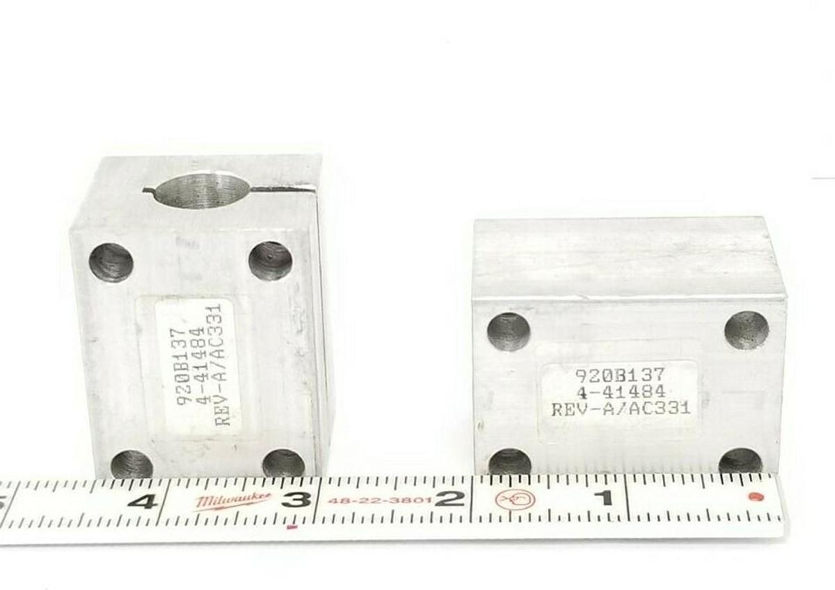 Used LOT OF 2 GENERIC 920B137 CLAMP FLAP GUIDES 4-41484 REV-A / AC331