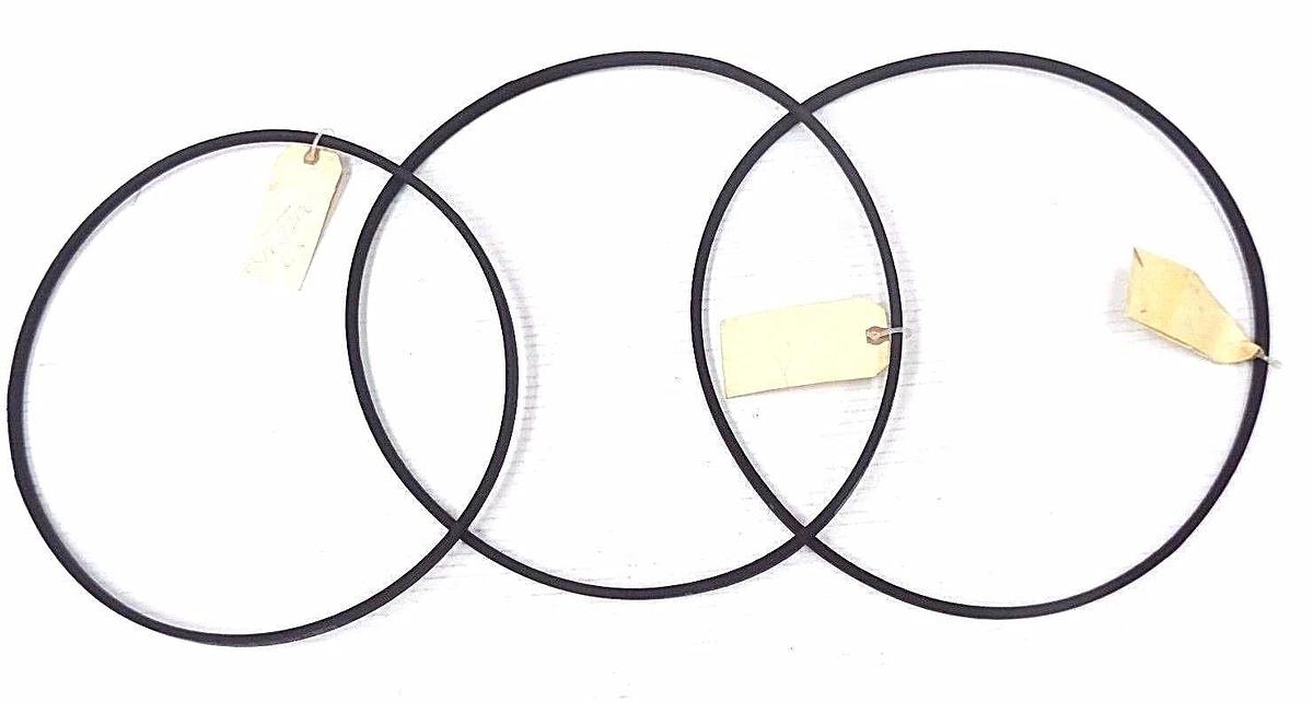 Used LOT OF 3 NEW GOODYEAR A51 MATCHMAKER 4L530 V-BELTS 53IN OUTER LENGTH 1/2IN TOP W
