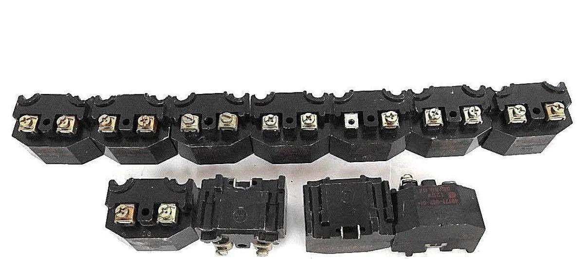 Used LOT OF 11 ALLEN BRADLEY 40171-002-01 TRANSFORMER MODULES FOR PILOT LIGHT 120V