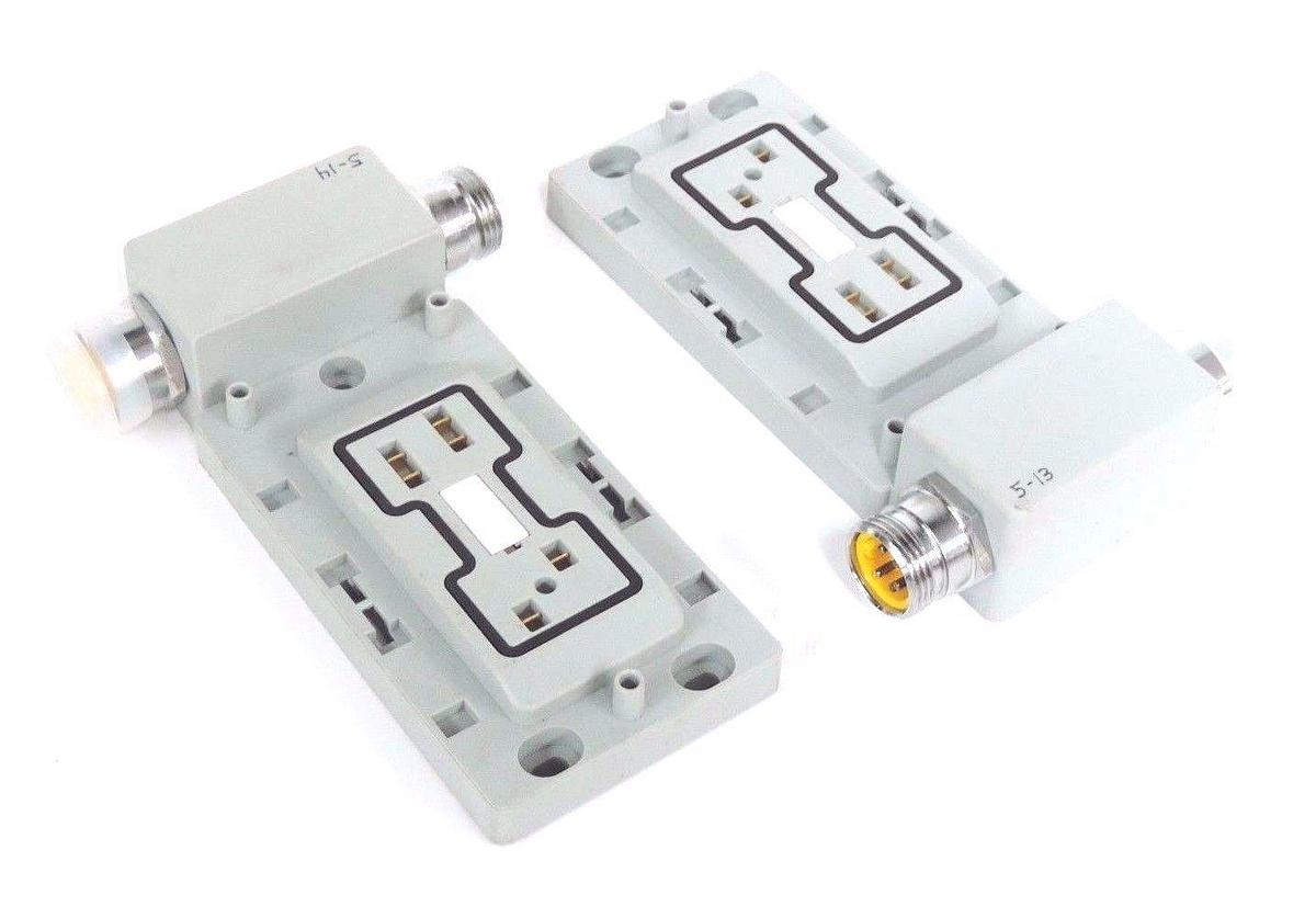 Used LOT OF 2 ALLEN BRADLEY 1792D-CB18 SER. B REV. B01 CABLE BASES 1792DCB18