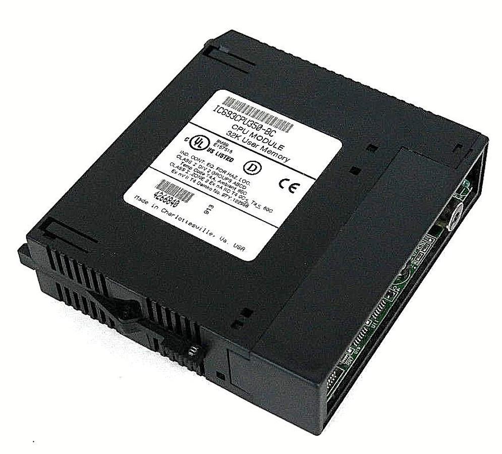 Used GE FANUC IC693CPU350-BC CPU MODULE 32K USER MEMORY IC693CPU350BC