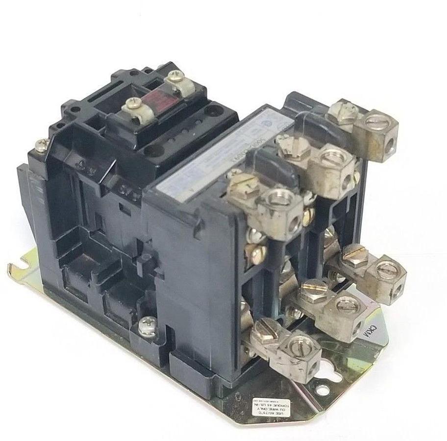 Used ALLEN BRADLEY 500L-COD93 AC CONTACTOR SER. A 110-120V, 50/60HZ CC236C