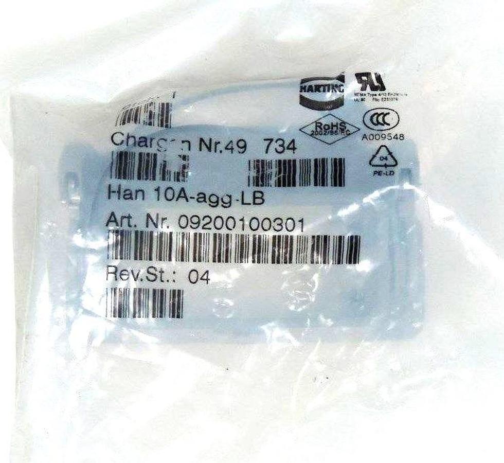 Used NEW FANUC A660-8013-T923#L SERVO CABLE 5870MM W/ 2 NIB HARTING HOUSINGS