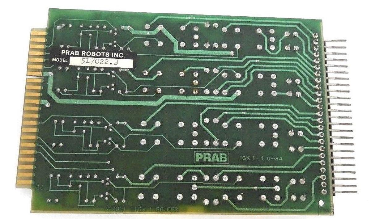 Used PRAB ROBOTS INC. 517022 BOARD 517022.B