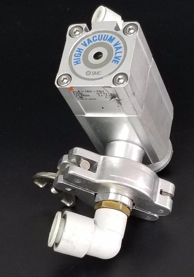 Used SMC XLA-16G-F9 HIGH VACUUM VALVE XLA16GF9, 0.4-0.7MPa