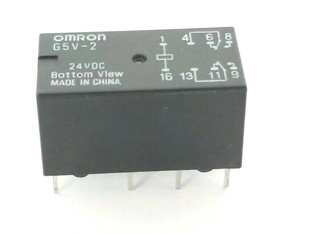 Used LOT OF 15 OMRON G5V224VDC RELAYS G5V-2 24VDC