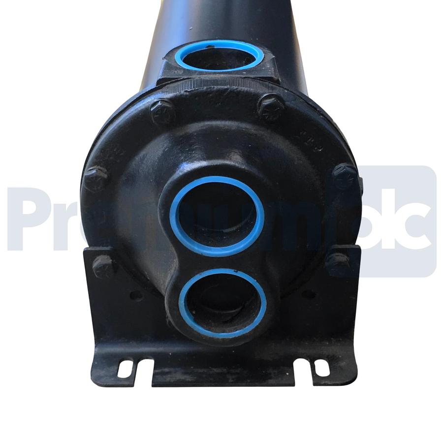 Used THERMAL TRANSFER PRODUCTS TTP BS-1003-C6-T-BR TWO-PASS HEAT EXCHANGER BRASS NSNP