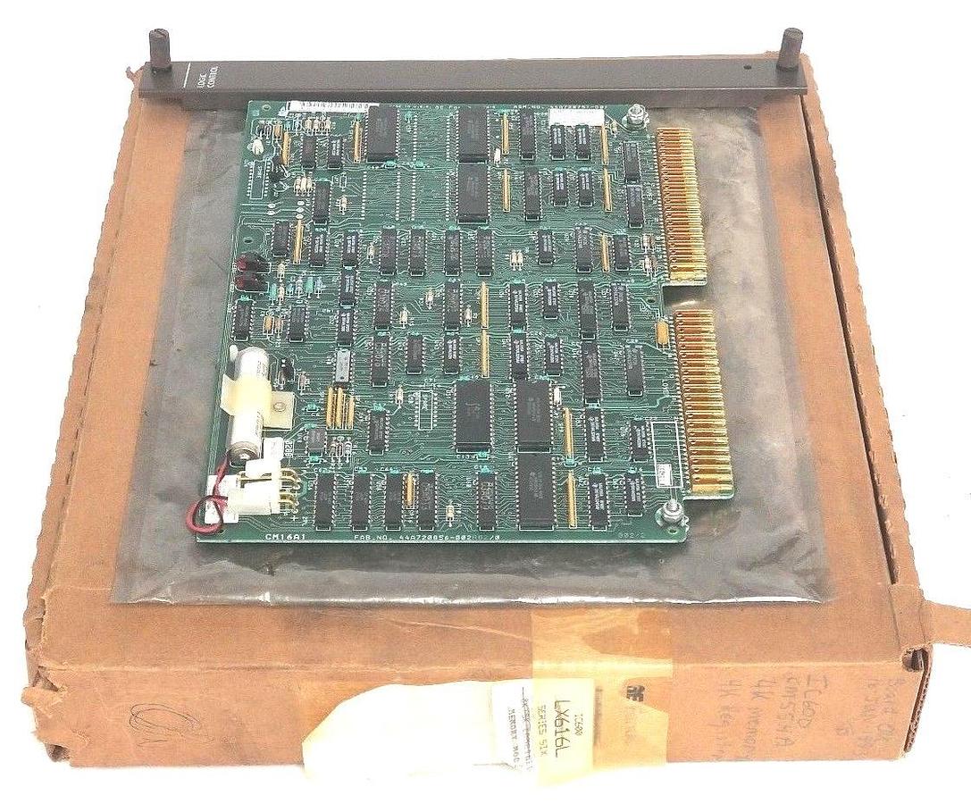 Used GE FANUC IC600LX612K 12K MEMORY MODULE IC600LX612 W/ IC6900FP501A FACEPLATE