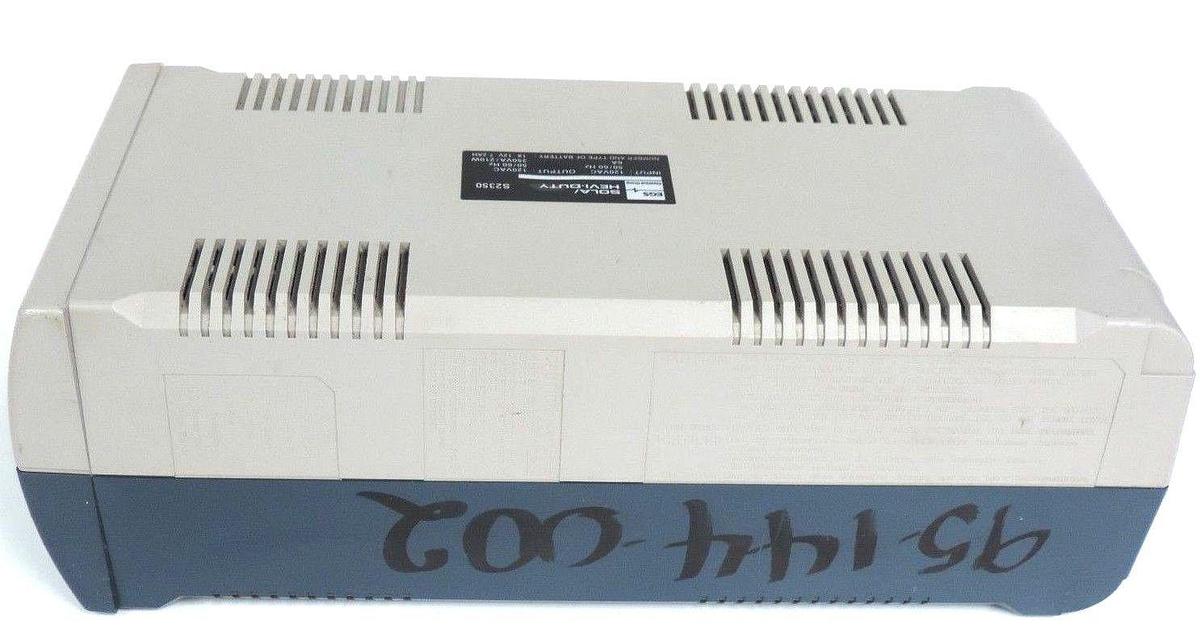 Used SOLA HEVI-DUTY S2350 UNINTERRUPTIBLE POWER SUPPLY UPS, 350VA / 210W 5-15 MIN.