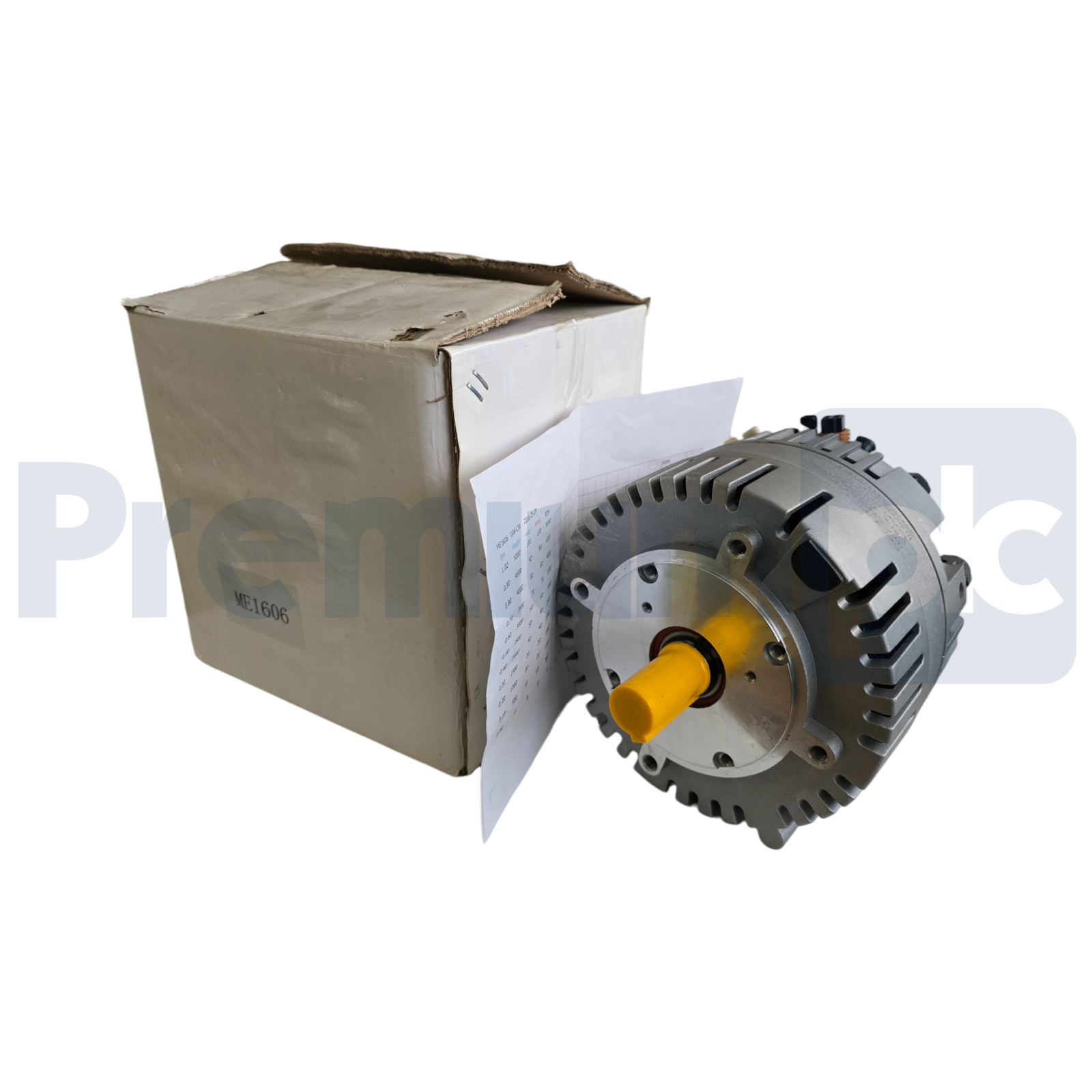 Used MOTENERGY INC. ME1606 PMSM BRUSHLESS ELECTRIC MOTOR 5.4kW 3000RPM ME1117 NSMP