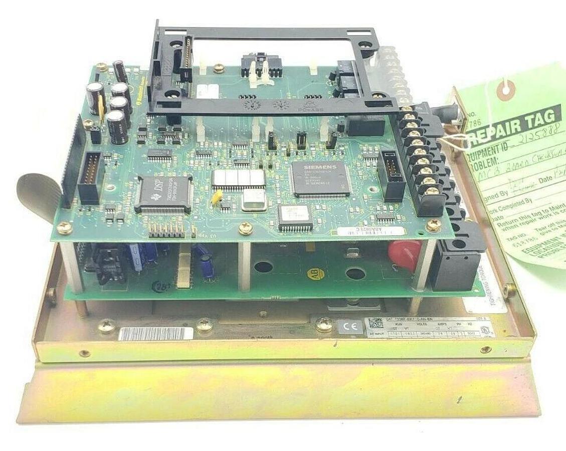 Used ALLEN BRADLEY 1336F-BRF10-AN-EN AC DRIVE 1336FBRF10ANEN SER. B, 164989