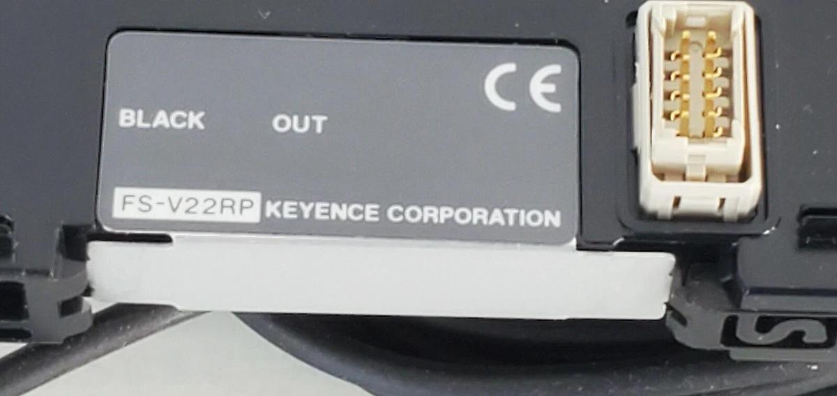 Used NIB KEYENCE FS-V22RP FIBER AMPLIFIER DUAL DIGITAL SENSOR FSV22RP