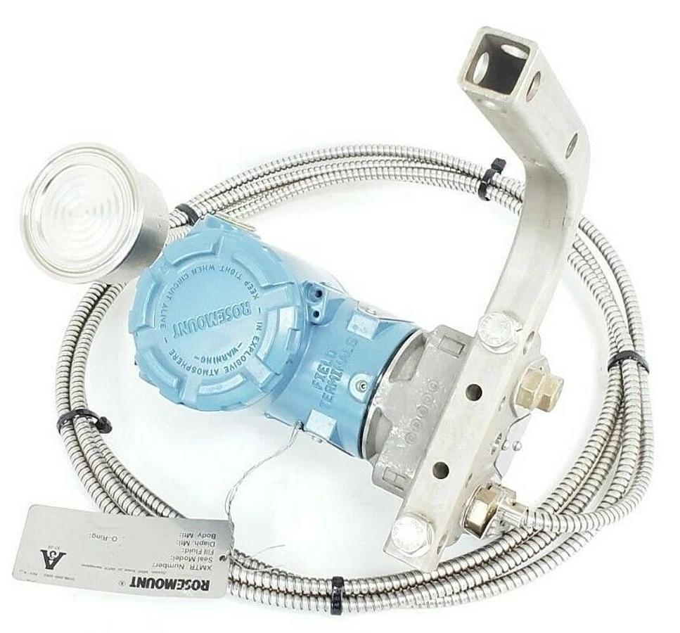 Used ROSEMOUNT 3051CG2A22A1AB4S1 PRESSURE TRANSMITTER W/ SEAL BASE MODULE AND SENSOR