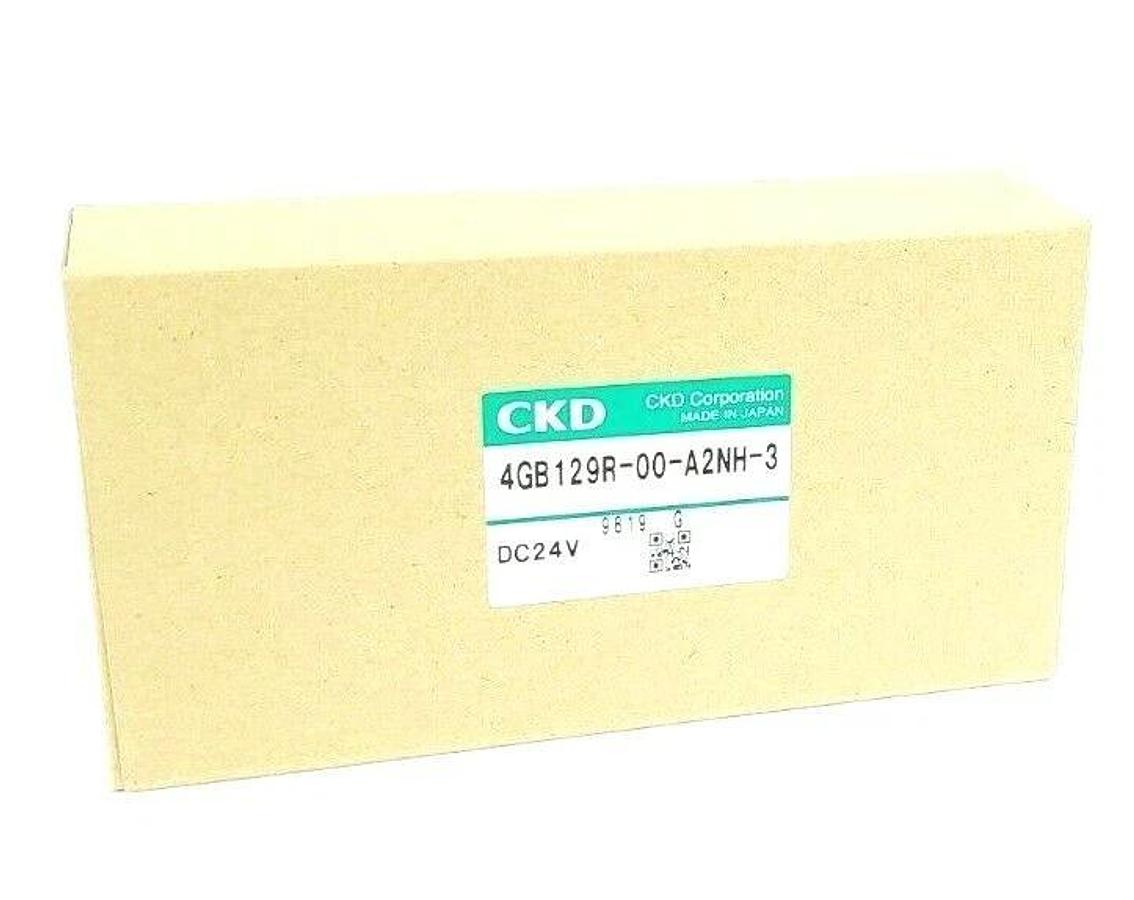 Used NIB CKD 4GB129R-00-A2NH-3 PILOT VALVE DC24V 4GB129R00A2NH3