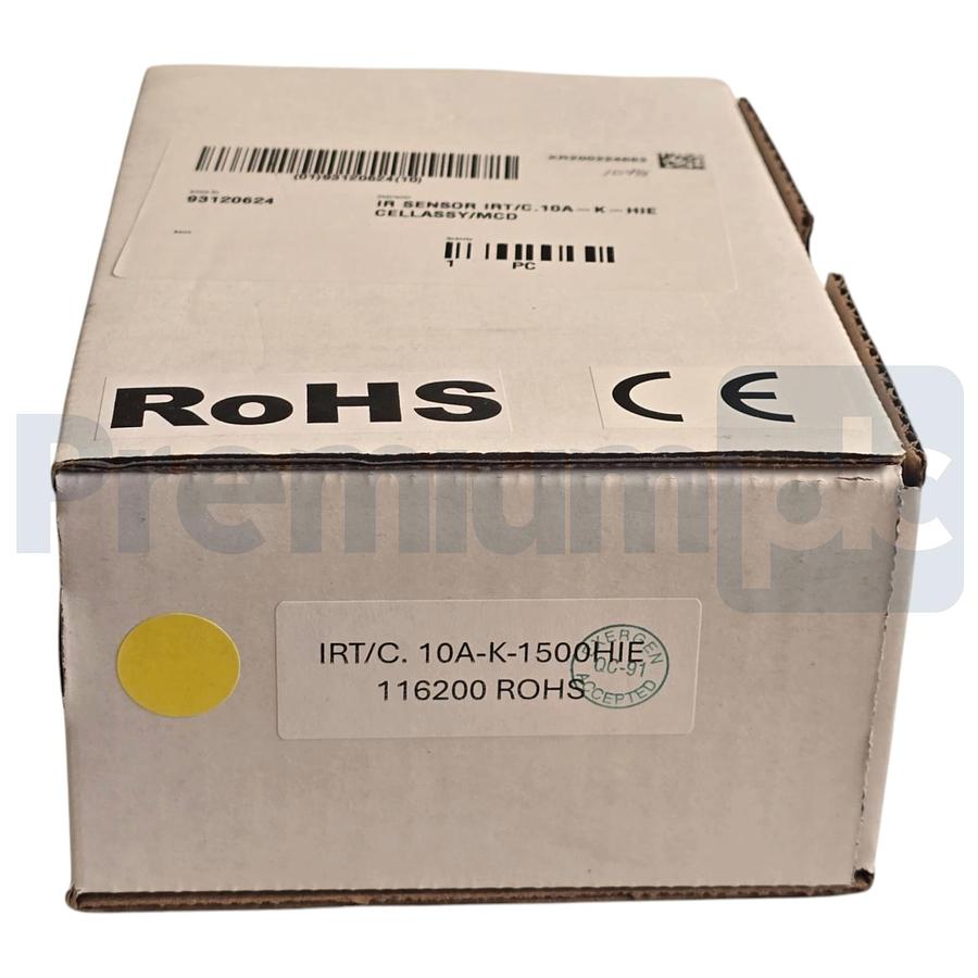 Used Exergen IRt/c.10A-K-1500HIE Infrared Thermocouple Sensor IRT/C.10A-K-HIE 116200