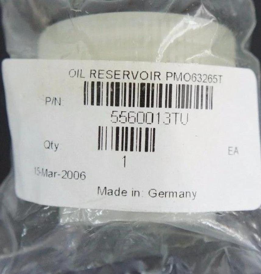 Used NEW WATERS 5560013TU OIL RESERVOIR PMO63265T