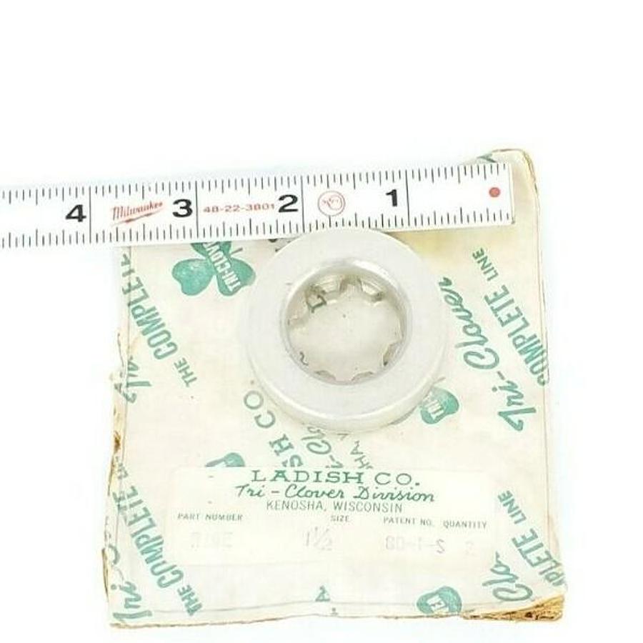 Used NEW TRI-CLOVER R10E-1-1/2-80-1-S WEAR RING