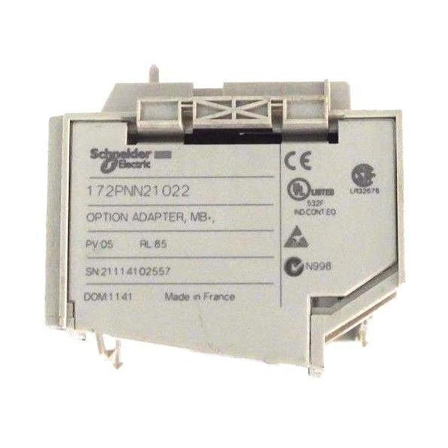 Used SCHNEIDER MODICON 172PNN21022 OPTION ADAPTER, MB+, CLOCK, BATTERY PV: 05, RL: 85