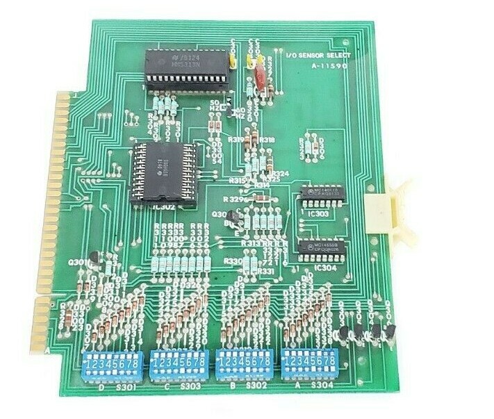 Used INVENSYS BARBER COLMAN A-11590 I/O SENSOR BOARD A11590