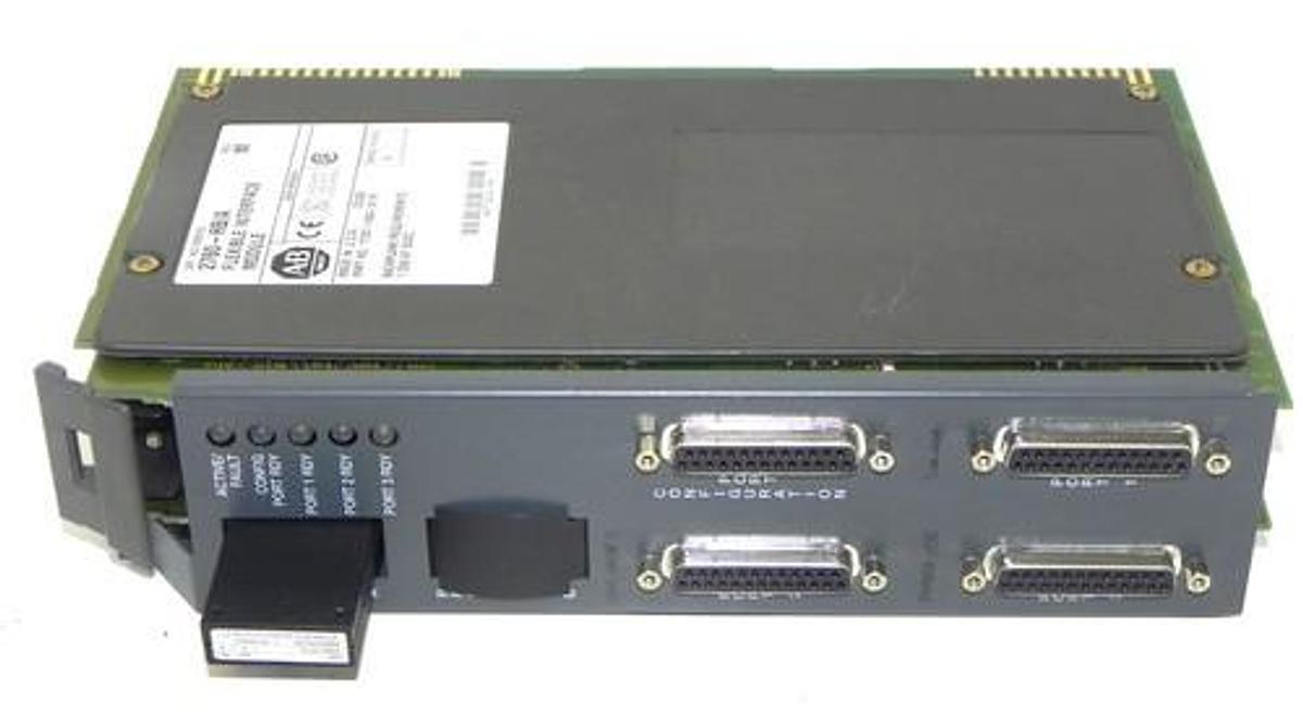 Used ALLEN BRADLEY 2760-RB/A FLEXIBLE INTERFACE MODULE SER. A W/ 2760-SFC2 MODULE