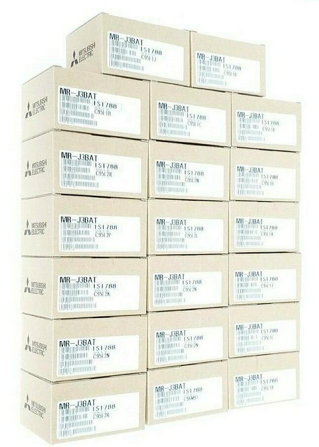 Used LOT OF 20 NIB MITSUBISHI MR-J3BAT MELSERVO PLC BATTERIES 3.6V 2000mAh MRJ3BAT