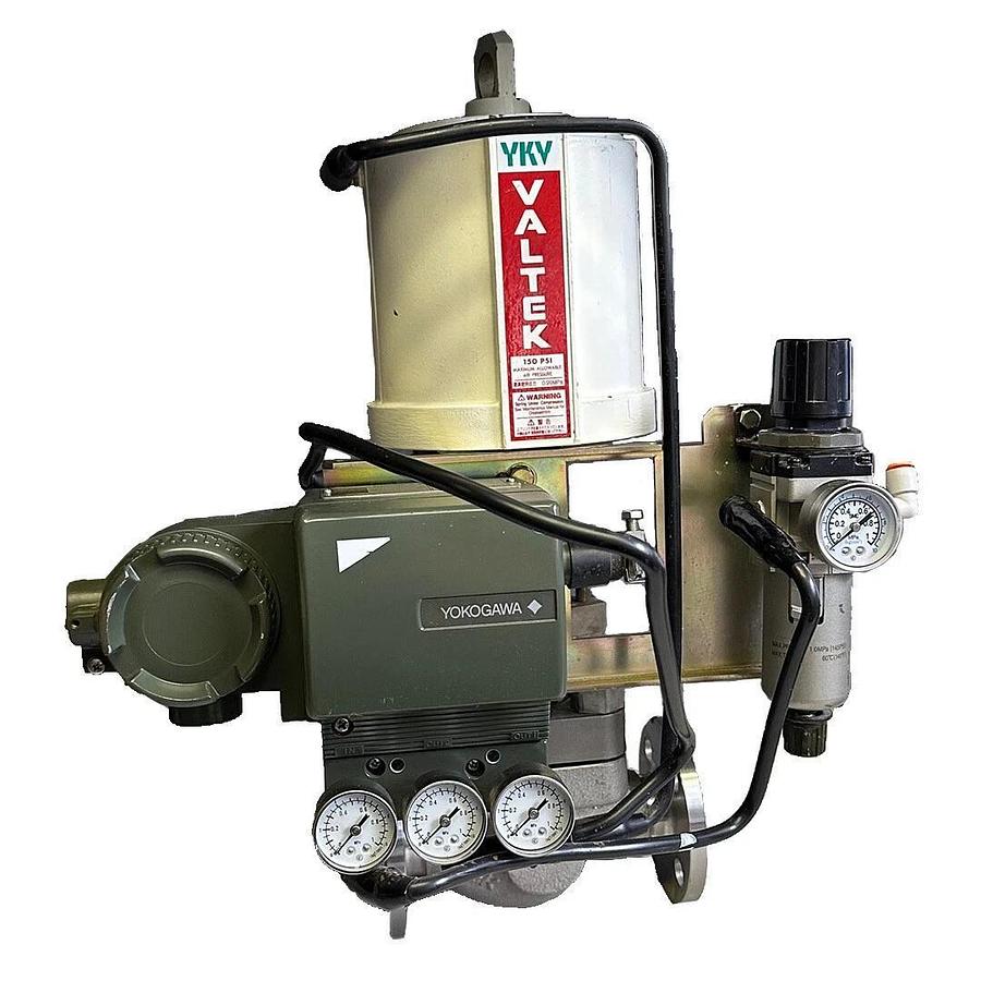 NEW VALTEK GV01 1'' VALVE D4STV12 W/ YOKOGAWA VP200 POSITIONER VP200-ANZ1/GW/KV