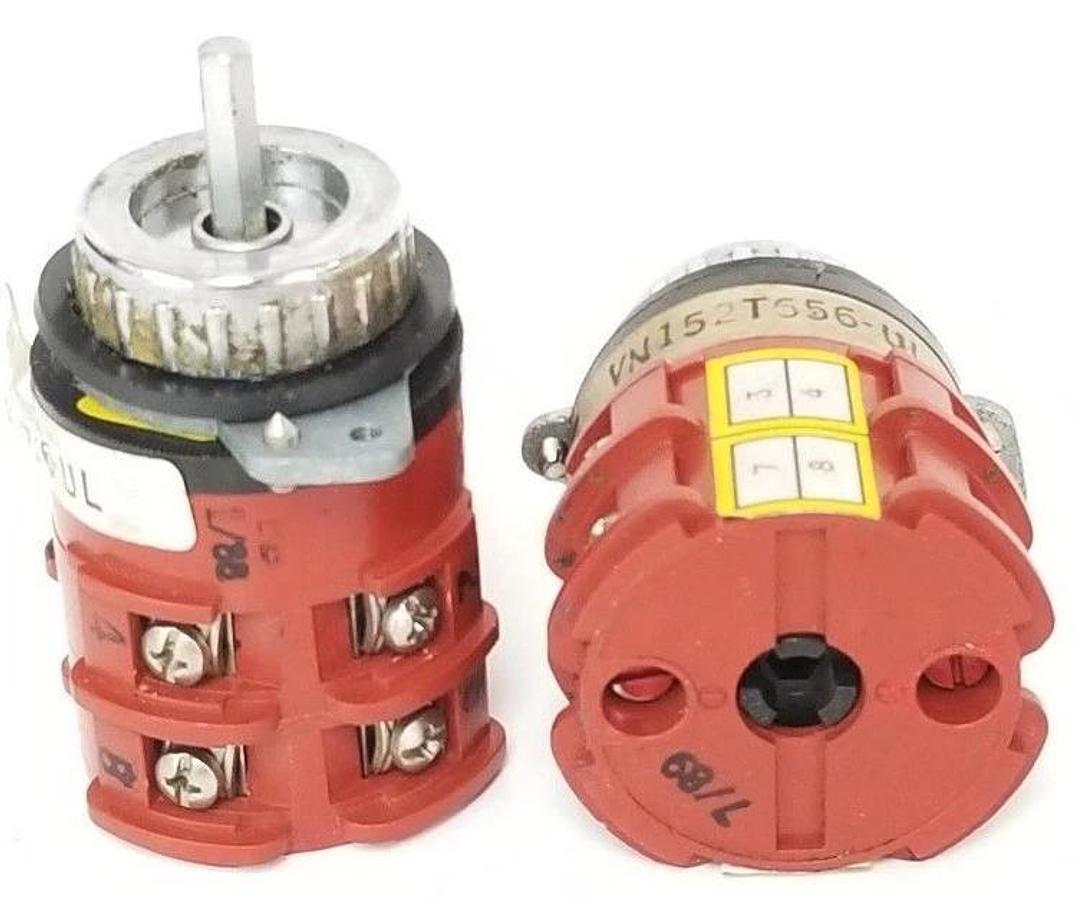 Used LOT OF 2 OEM CONTROLS VN152T656-UL SELECTOR SWITCHES VN152T656UL *INCOMPLETE*
