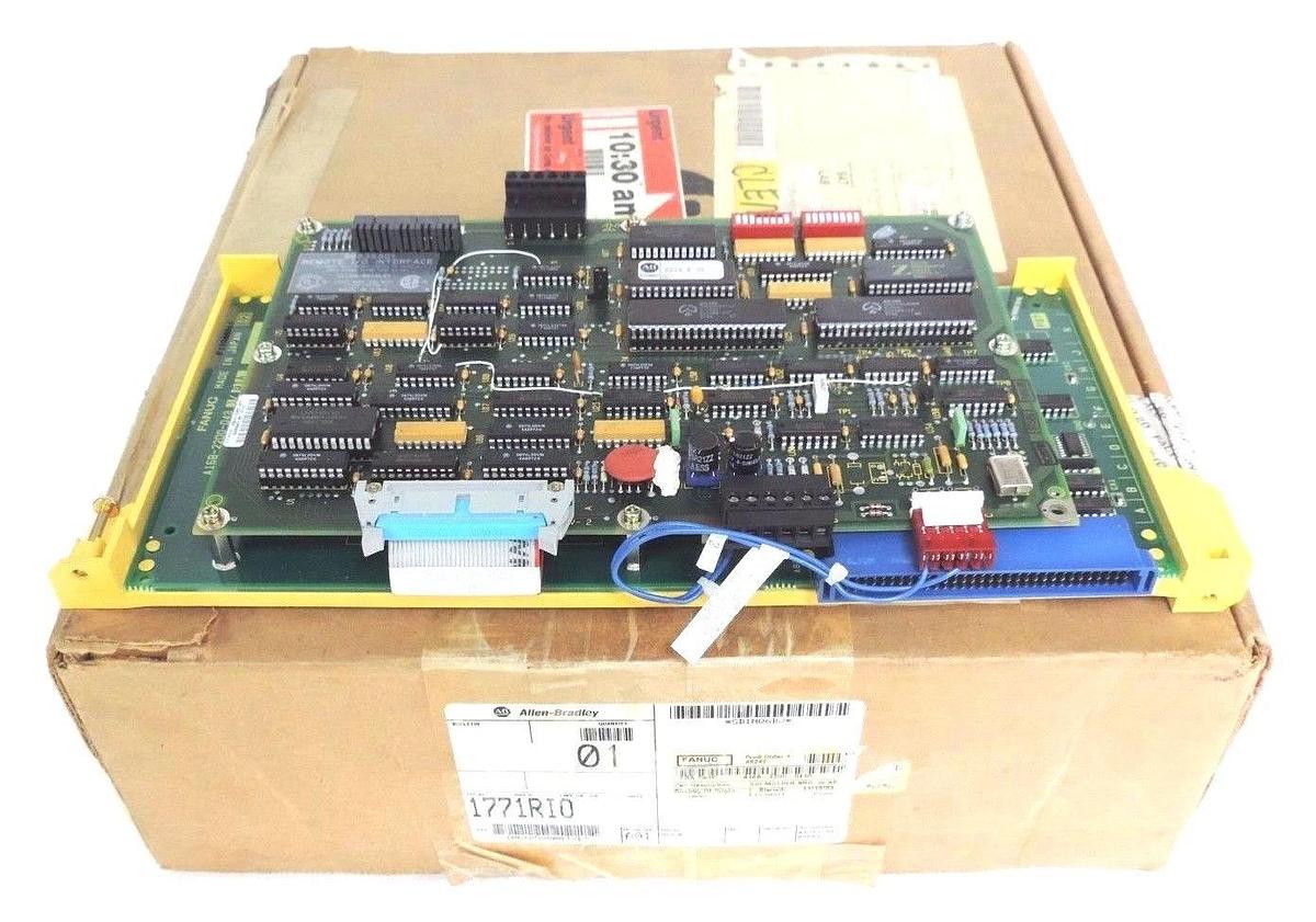 NIB FANUC A16B-2200-0431/01A MOTHER BOARD W/ ALLEN BRADLEY 1771-RIO INTERFACE