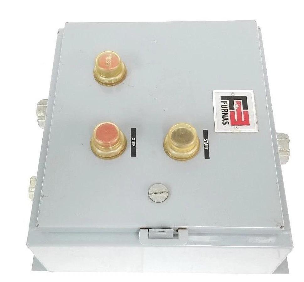 Used FURNAS ELECTRIC 14CF33EA-BA STARTER ASSEMBLY 14CF32AAA 18AMP, B050BTZ13