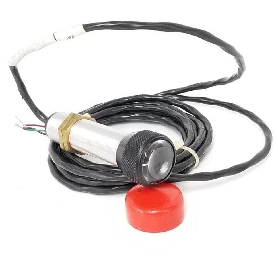 Used EATON / OPCON 1265A-200 PHOTOELECTRIC DETECTOR W/ 9FT CABLE 1265A200