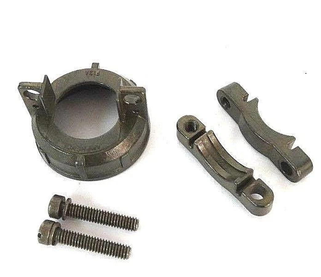 Used LOT OF 2 NEW AMPHENOL 97-3057-1012 CABLE CLAMP U10-824810-012