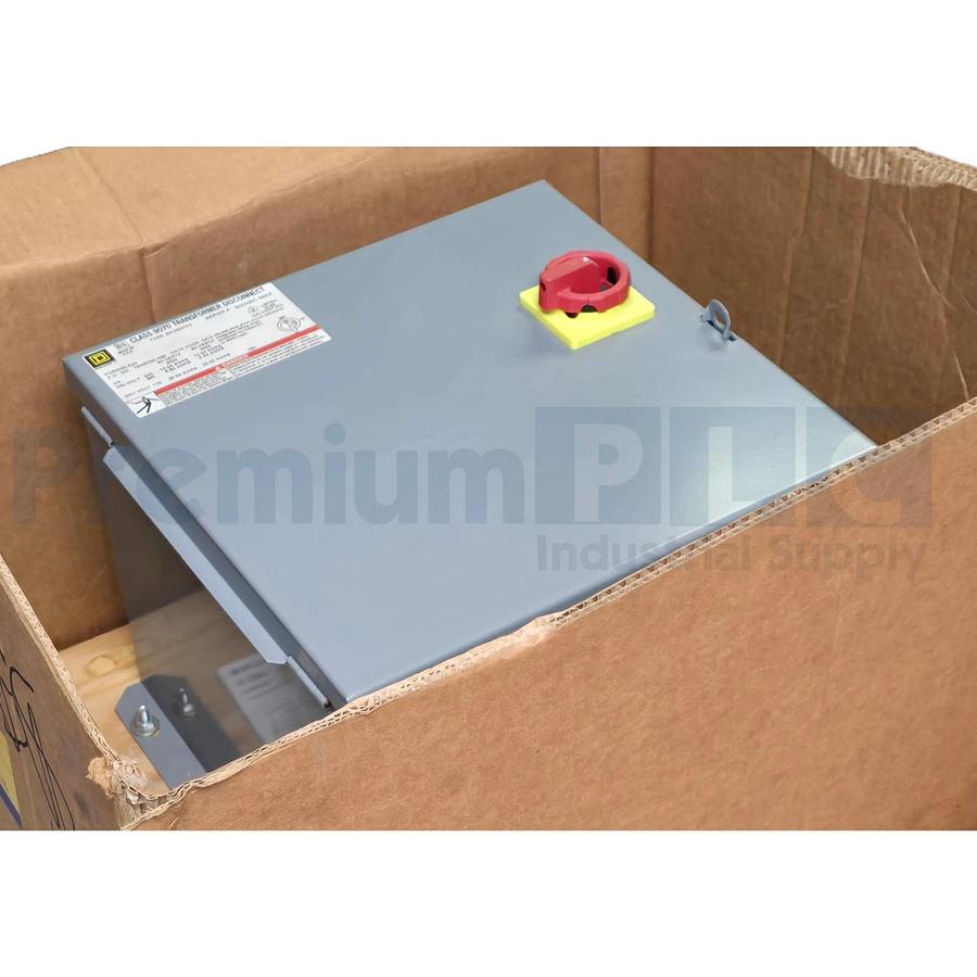 SQUARE D 9070SK3000G2D1E23 9070 TRANSFORMER DISCONNECT 3kVA PRI.240x480V NSMP