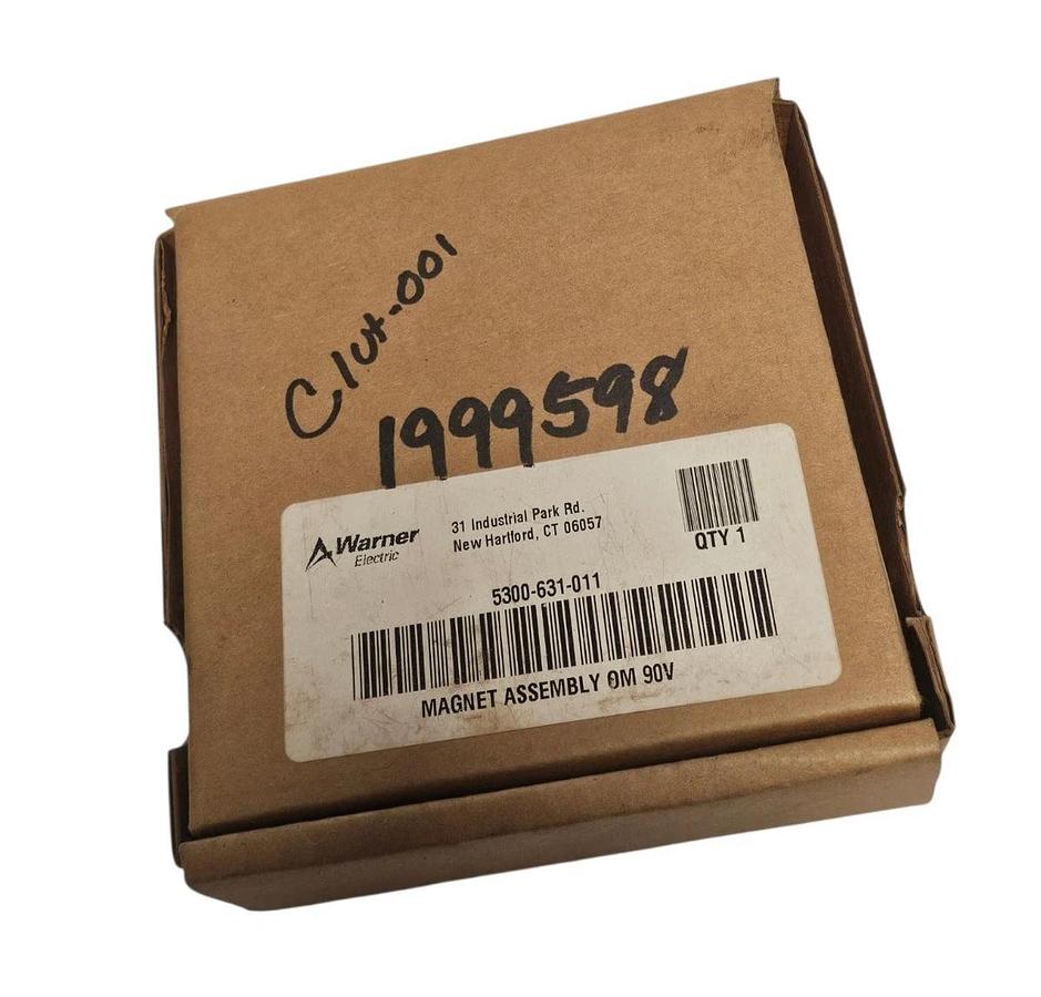 NIB WARNER ELECTRIC 5300-631-011 CLUTCH BRAKE MAGNET ASSEMBLY OM 90V (PB-500)
