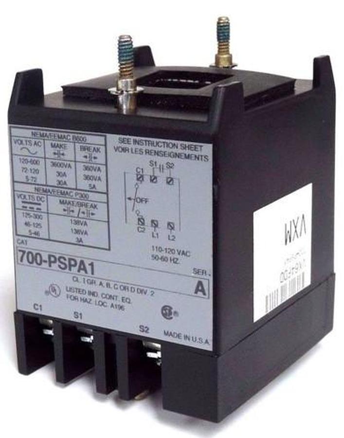 NIB ALLEN BRADLEY 700-PSPA1 TIMING RELAY 700PSPA1 0.1-2 SEC OFF-DELAY SER. A
