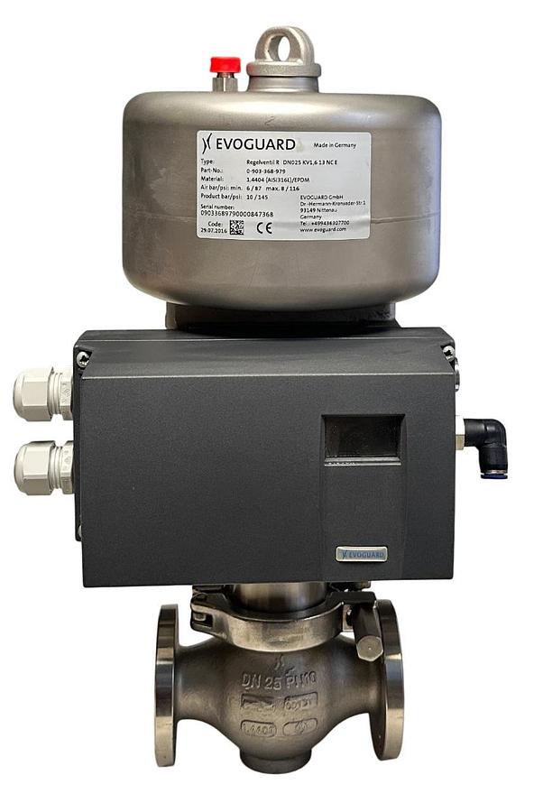 KRONES 0-903-368-979 / 6DR5010-0NG10-0AA0 EVOGUARD REGELVENTIL VALVE/POSITIONER