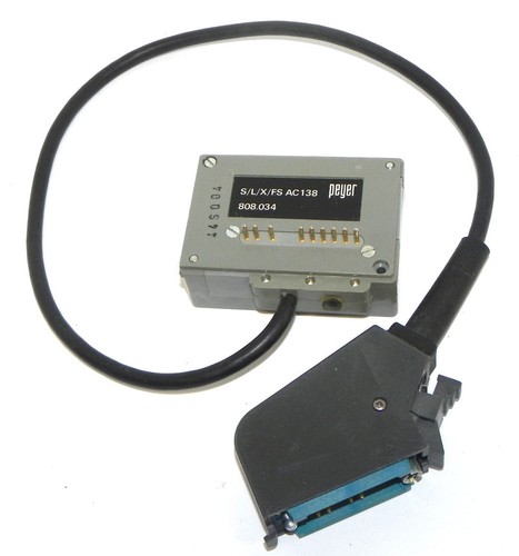 Used PEYER S/L/X/FS AC138 CONNECTOR 808.034