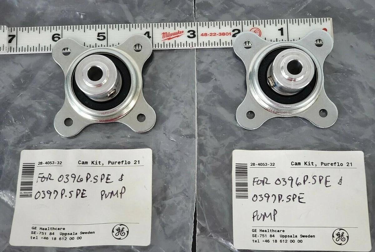 Used LOT OF 2 NEW GE HEALTHCARE 28-4053-32 CAM KITS, PUREFLO 21