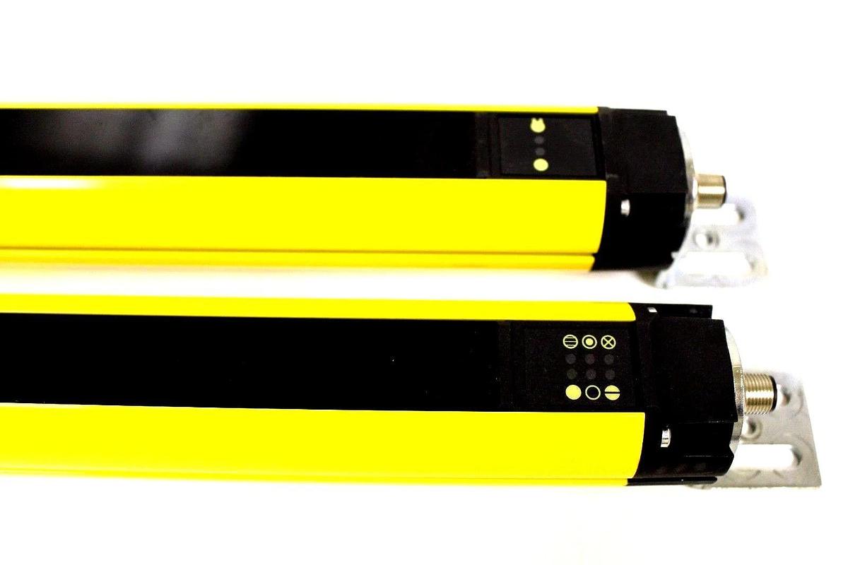 Used SCHMERSAL SLC 420-R0490-30-RFB / SLC 420-E0490-30-RFB LIGHT CURTAINS 101206680