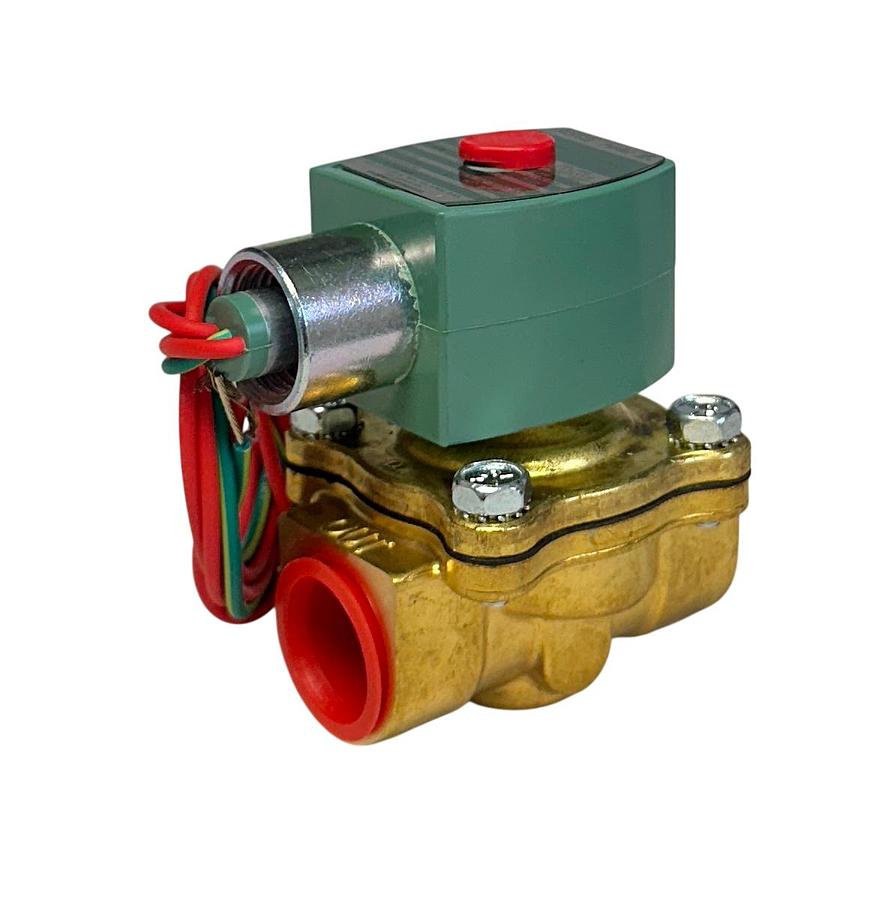 Used ASCO 8210G009120/60,110/50 / 8210G009 Red-Hat SOLENOID VALVE 3/4'' 110/120V NSMP