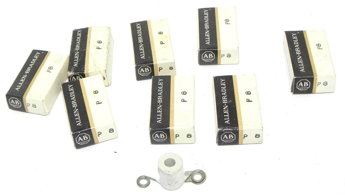 Used LOT OF 8 NIB ALLEN BRADLEY P8 HEATER ELEMENTS