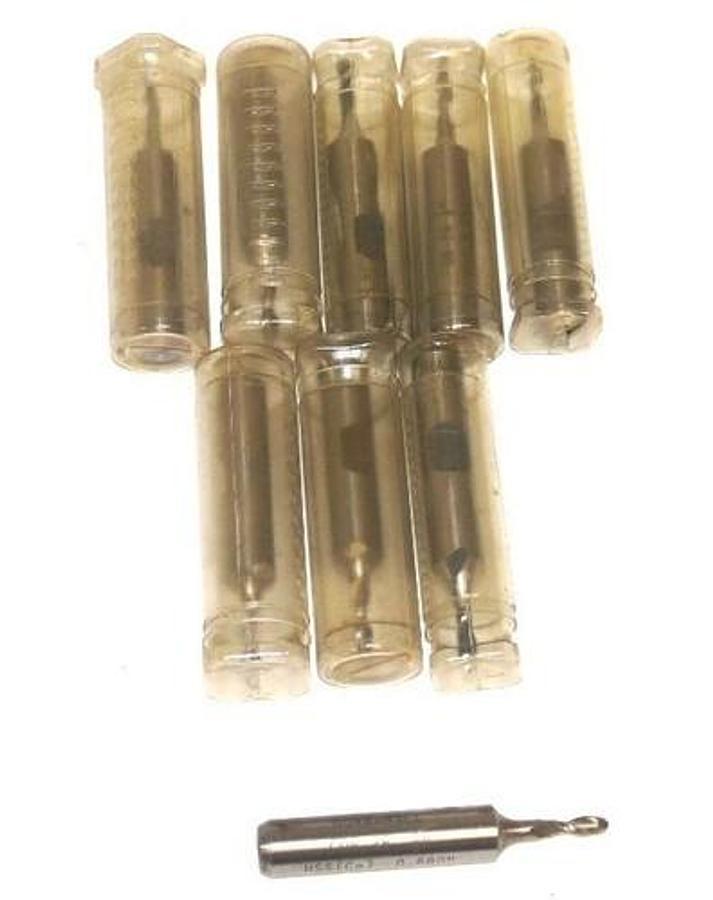 LOT OF 9 NEW DURAMILL CDR-28 1/8" END MILLS HSS (CO) 0.682"