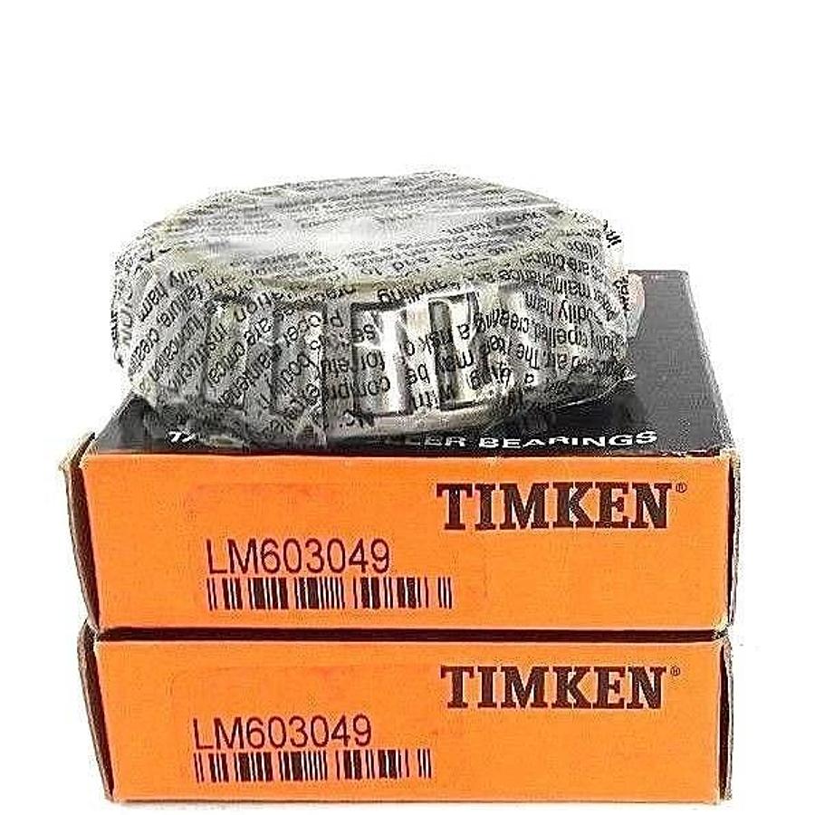 Used LOT OF 2 NIB TIMKEN LM603049 BEARINGS TAPERED ROLLER 1.7812IN-BORE .7812IN-W